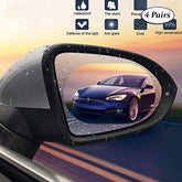 Pack of 4 Car Side-Mirror Anti-Mist Rainproof Film