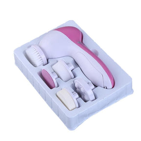 Electric Exfoliating Massaging Brush - 5 in 1