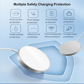 Magsafe Qi Enabled Fast Magnetic Wireless Charger 5V 3A