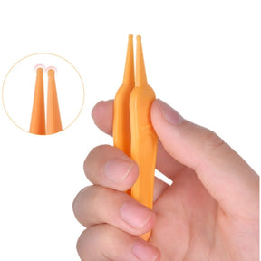 Baby Dig Booger Clip Infants Ear Nose Navel Clean Tools Kids Safety Tweezers Cleaning Forceps Toddler Nasal Cavity Care Supplies