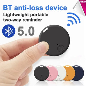 Portable Mini GPS Bluetooth Anti Lost Tracker For Old Men Kid Pet Bluetooth 5.0 Mobile Key Round Tracking Smart Finder Locator