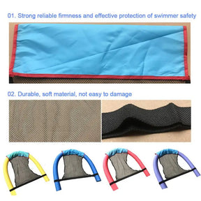 Swimming Pool Mat Floating Water Hammock Net Cover Inflatable Floating Ring Hammock Swimming Pool Chair Swim Ring Bed Parts