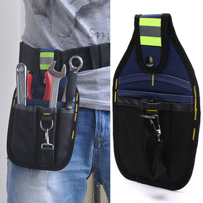 Tool Holder Pouch Bag - A Must To Have Belt Attachment for DIY Electricians and Tech Workers.