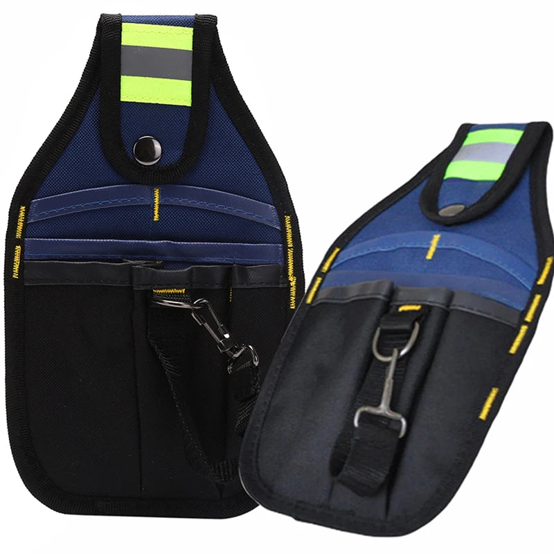 Tool Holder Pouch Bag - A Must To Have Belt Attachment for DIY Electricians and Tech Workers.