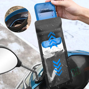 Waterproof Bike Phone Holder with 360° Rotation for Bicycles and Motorcycles