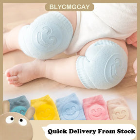 Knee Pads and Elbow Socks Terry Baby Socks For Young Children Offering Great Protection from Possible Hurts