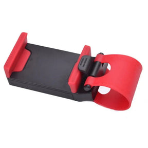 Convenient Phone Bracket For Car Steering When For More Safe Driving. Standard Bracket Which Comes in Different Colors.