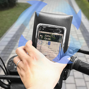 Waterproof Bike Phone Holder with 360° Rotation for Bicycles and Motorcycles