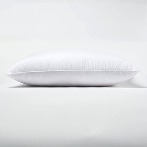 Luxury White Pillow With Imported Printed Cover And Ball Fiber Filling