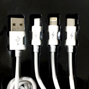 SOVO SC-301 High Quality 3.4A Fast Charge 3-In-1 USB Cable