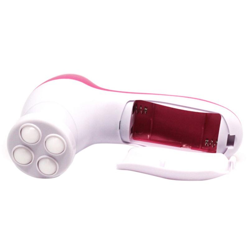 Electric Exfoliating Massaging Brush - 5 in 1