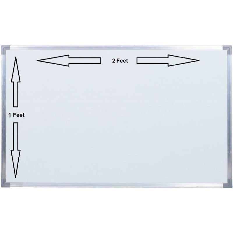 Dry Erase White Board Hanging Writing Drawing & Planning Whiteboard