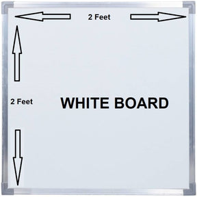 Dry Erase White Board Hanging Writing Drawing & Planning Whiteboard