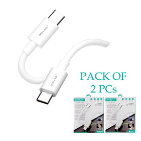 Pack Of 2 SOVO SC-311 Type-C To Type-C Fast Charging Cable